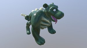 Bunyip - 3D model by dragondirigible