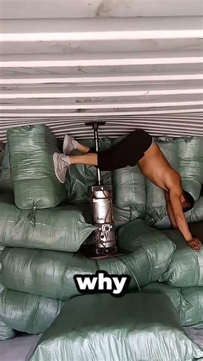 How China Packs Containers So Tight! #shorts