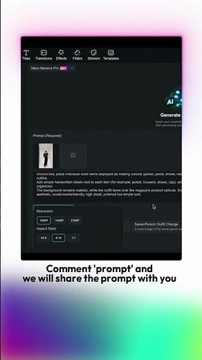 How I Made My Outfit Pop With Nano Banana 👕