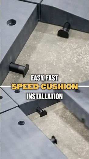 Assembling RubberForm's Modular Speed Cushion in Minutes