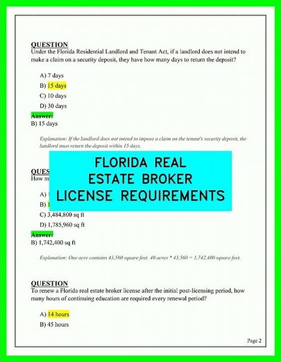 Florida Real Estate Broker License Requirements 2026: The Complete Step By Step Guide
