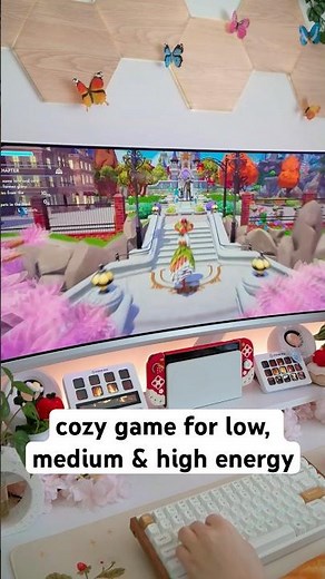 a cozy game for low, medium & high energy 🩷✨