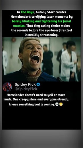 In The Boys (2026), The Acting Trick Behind Homelander’s Lasers