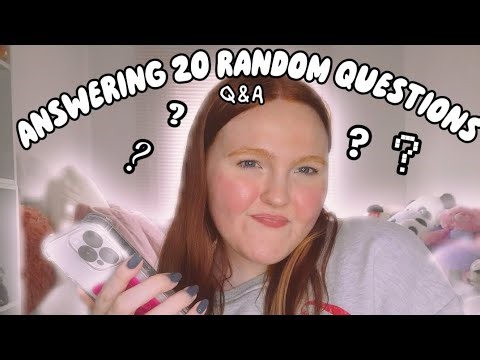 ANSWERING 20 RANDOM QUESTIONS!(Q&A)♡