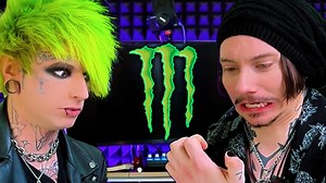 19K views · 316 reactions | Hair Jordan and Jay D Stryder try DIY nail art to see if they can create the monster energy drink logo! | Hair Jordan | Facebook