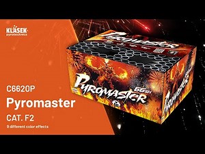 C6620P Pyromaster | Klasek pyrotechnics