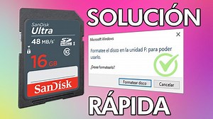 Cómo REPARAR SD o USB dañada (Formatee el disco en la unidad para usarlo) - TecnoRed.org
