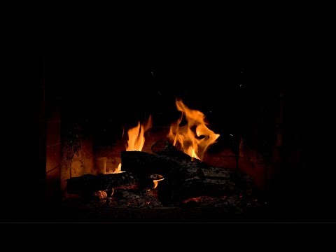 ASMR Sleep-Inducing Bonfire, Burning Firewood, Crackling of Fire Sound Effect, White Noise 12 Hours