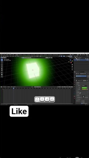 Blender Glowing Object Using Emission Shader / Blender Emission Light Tutorial