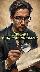 등기부등본에 이글자 보이면 일단 멈추세요#살림꿀팁 #전세계약 #등기부등본 #부동산정보 #생활꿀팁#생활꿀팁 #지식