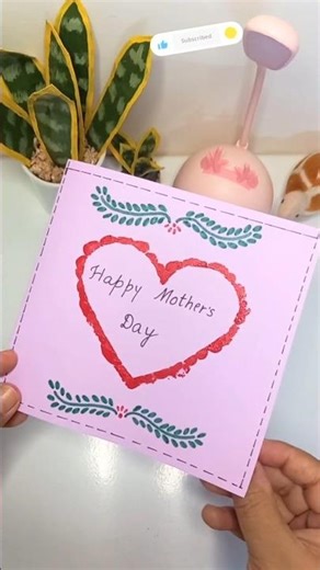 Mother's Day Card Idea | Happy Mother's Day Gift Craft #shorts #mothersday #mothersdaygift #viral