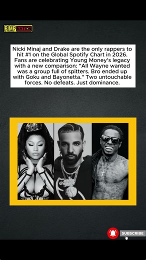 "Bro Ended Up With Goku and Bayonetta" — Fans React to Lil Wayne signing Nicki Minaj and Drake