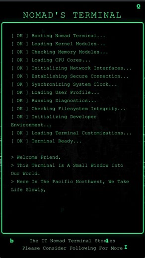 Welcome To My Terminal! #internet #linux #ternding #terminal
