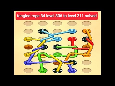 solved tangled rope 3d level 306 to level 311