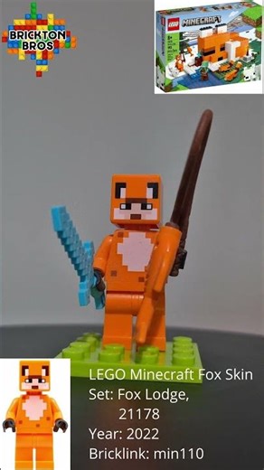 This LEGO Minecraft Figure Only Appears Once 👀 #lego #legoshorts