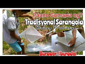 Paano Gumawa ng Saranggola? /Step by Step/Tradisyonal na Sarangola/#buhayprobinsya