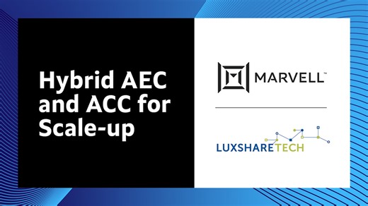 The Hybrid Active Electrical and Copper Cable (AEC + ACC)