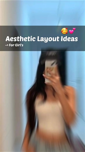 𝐒 𝐀 𝐕 𝐕 𝐘 on Instagram: "Aesthetic Layout Ideas 🌼 . . . #explorepage✨ #reelsinstagram #contantcreator✨ #ａｅｓｔｈｅｔｉｃ #aesthetically #connectwithcomunity #dailyideasforyou #dailyideas #fyp #explorepage #savvy #savvyideas #layout #layoutideas #girllayout"