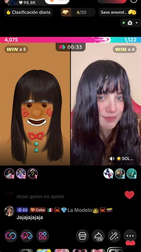 #creatorsearchinsights #galletito🍪🦜 #migenteenlive filtro de galletito con peluca 🦜😍😍