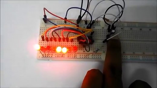 Binary Counter Circuit