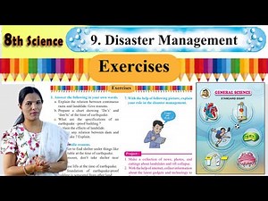 8th Science Exercises | 9. Disaster Management | Chapter 9 | NCERT