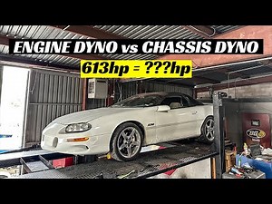 383" LS1 Camaro hits the Dyno! - Engine Dyno vs Chassis Dyno #'s Comparison
