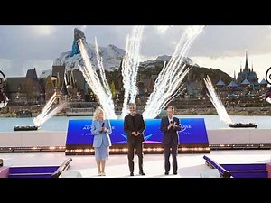 Highlights of Disney Adventure World Inauguration Ceremony at Disneyland Paris