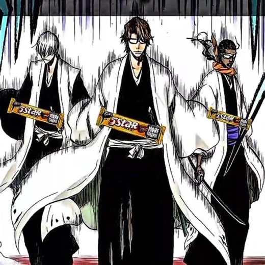 eat 5 star do nothing 🙌#aizen #bleach #viral