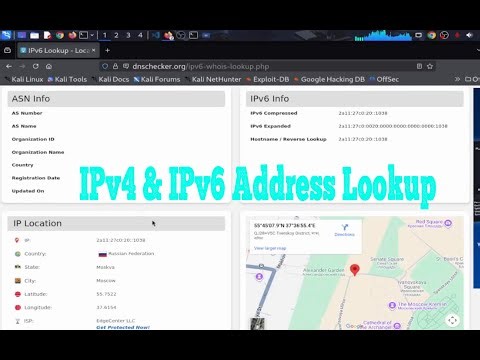 How to Lookup IPv4 and IPv6 Addresses | IP Checker Tool