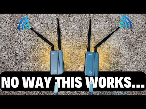 Wireless HDMI? I Was Skeptical… So I Tested It! (SVBONY TransAir 3 Review)