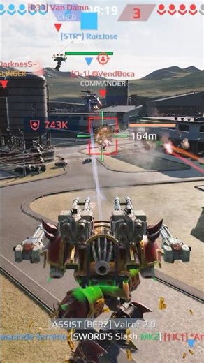 War Robots- Crimson Hawk with Lio Link? #gaming #warrobotsgameplay #warrobots #wr #gamingshorts