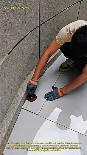 Amazing Tile Hole Cutting Tool | Diamond Hole Saw for Ceramic & Porcelain Tiles