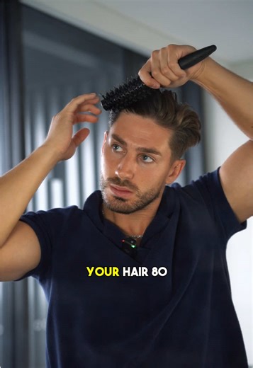 Slick Back Hairstyle: Modern 80/20 Hair Hack for Men