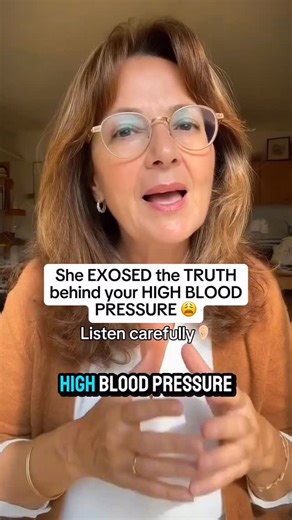 Beravia on Instagram: "She EXPOSED the truth about high blood pressure ‼️🩸"