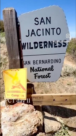 PCT day 11 - 14.7 miles Pacific Crest Trail #pct #thruhike #pacificcresttrail