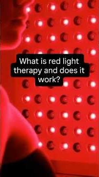 What is red light therapy?