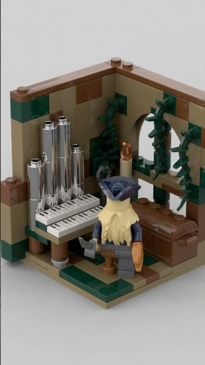 Lego Davy Jones Room #lego #legominifigures #piratesofthecaribbean #davyjones