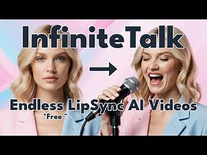 InfiniteTalk: Endless Generation LipSync Video! Plus FantasyPortrait Face Tracking