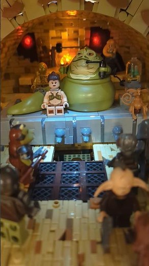 LEGO Jabba's Palace by Szymon Karwowski #lego #starwars