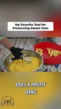 Our Favorite Tool for Cutting Sweet Corn