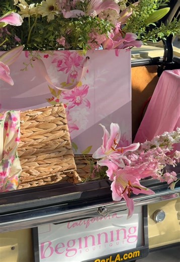 Arriving in BB style 💐 🎀 The Georgie Dress 🎀 The Blaise Dress #promdress #promdressinspo #prom2026 #beginningboutique #losangeles @avani @madi monroe ⭐️