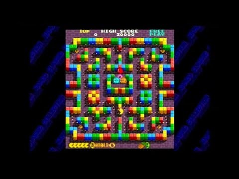PAC-MAN Arrangement (1996 Arcade Version) - Walkthrough on Namco Museum (PS2)