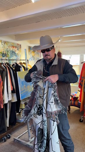 1K views · 207 reactions | Fun little design project. From our private collection, not for sale… Sky-Eagle Blankets @skyeaglecollection #skyeaglecollection #blankets #fashion | Dante Biss-Grayson | Facebook