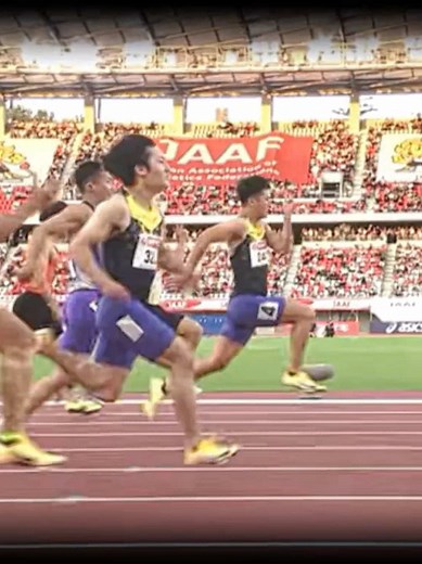 多田修平が制した日本選手権 100m 優勝ハイライト