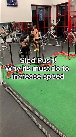 Sled Pushes! The Best Exercises for Building Explosive Power