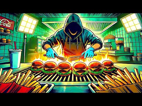 First Look At The NEW Corner Kitchen Fast Food Simulator...