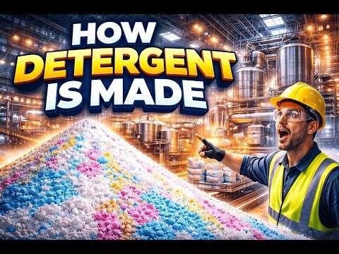 Industrial Detergent Production – Full Mega Process