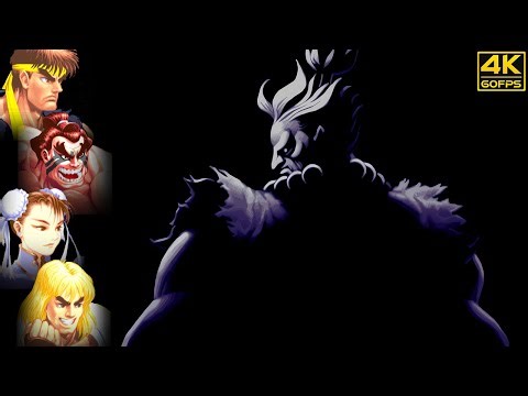 Super Street Fighter II Turbo Akuma Fights Vol. 1 (Arcade / 1994) 4K 60FPS