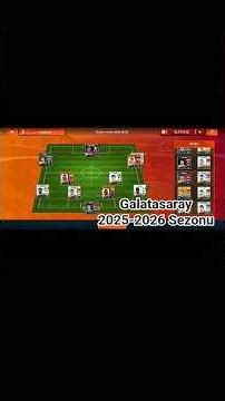Dream League Soccer 2019 C'de Galatasaray 2025-2026 Sezonu Takımını