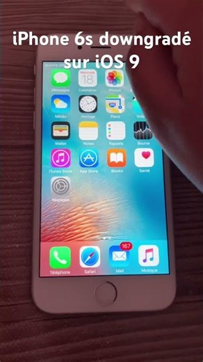 iPhone 6s iOS 9. Downgradé ! #iphone #ios9 #downgrade